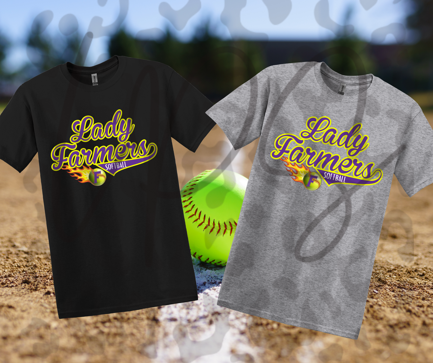 Lady Farmers Softball T-shirt