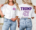 Trump 47 T-Shirt – Bold Patriotic Election Graphic Tee