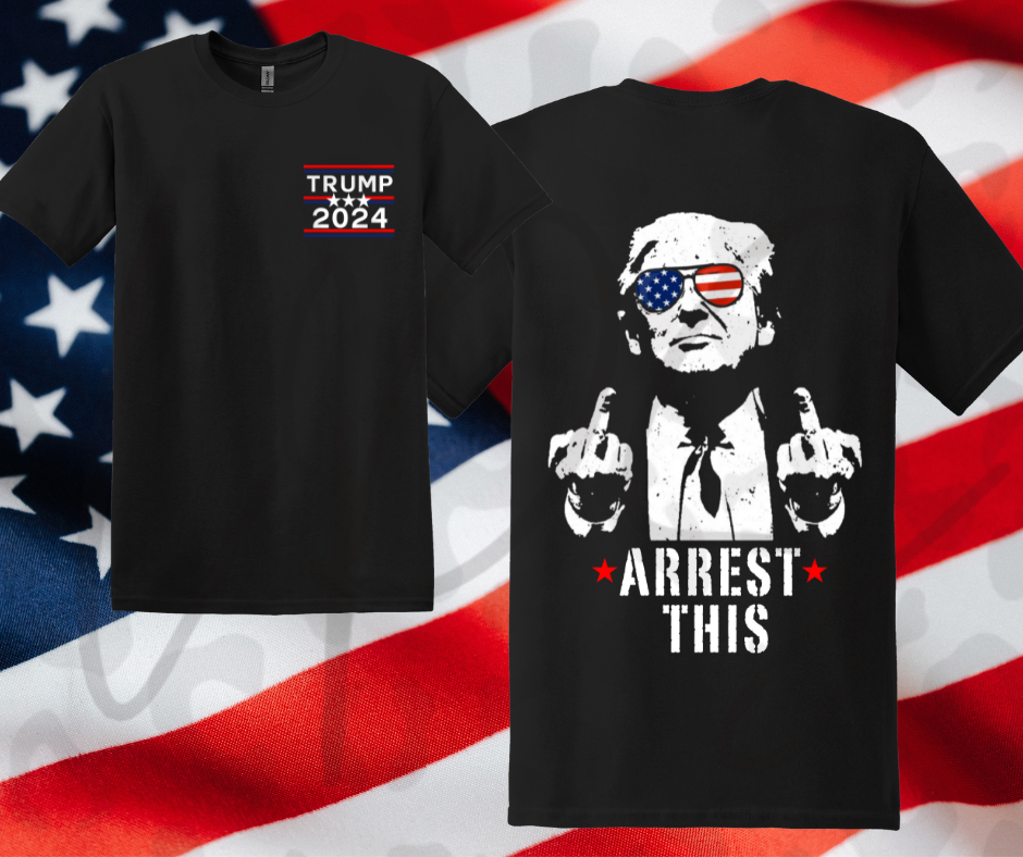 Trump Arrest This T-Shirt – Funny Political Satire Graphic Tee