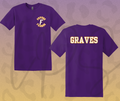 Future Farmer Tee – Born into Purple Raised on Friday Nights Farmer for Life