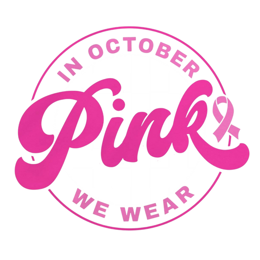 In October We Wear Pink Digital Design