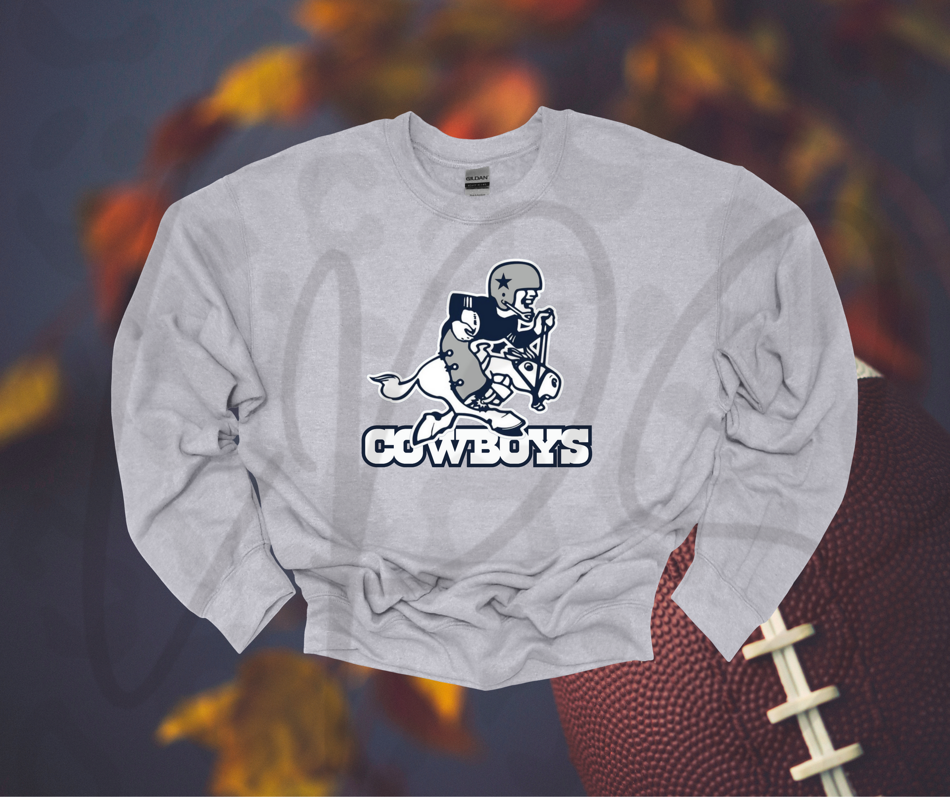 1961 Cowboys Vintage Crewneck Sweatshirt – Retro Football Fan