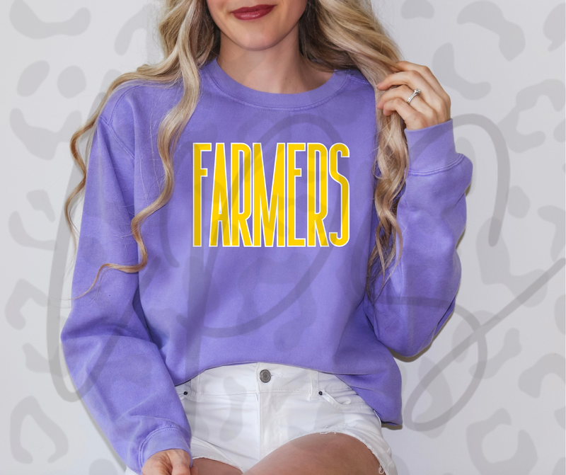 Comfort Colors Farmers Crewneck – Vintage Farm Life Cozy Sweatshirt