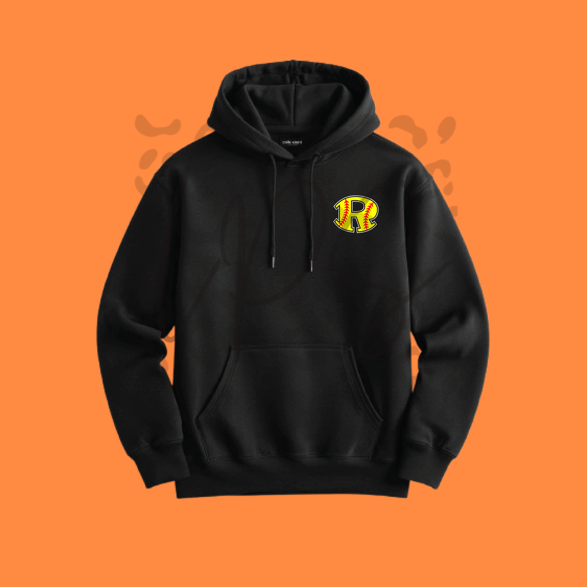 Rockwall “R” Softball Hoodie – Cozy Game‑Day Spirit Wear