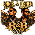 Chris Brown & Usher R&B Tour 2026 Graphic T-Shirt – Unisex Concert Tee