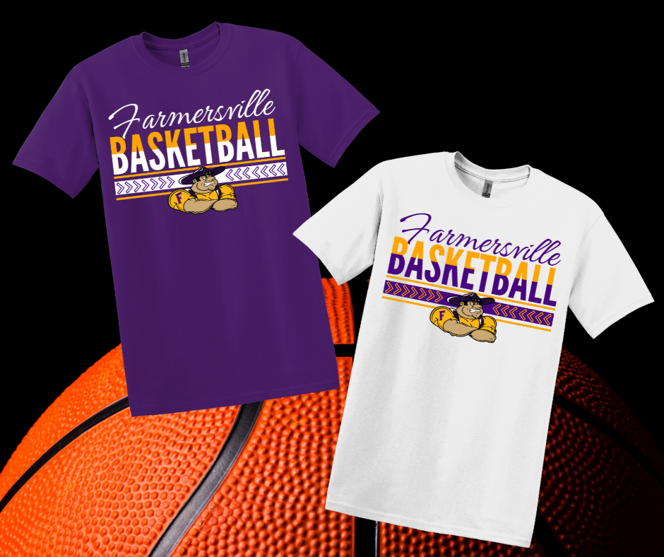 Farmersville Basketball Shirt – Small Town Game Day Fan Tee