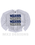 Sequin Wildcats Crewneck – Dazzle the Stands & Own Every Game Night in Style