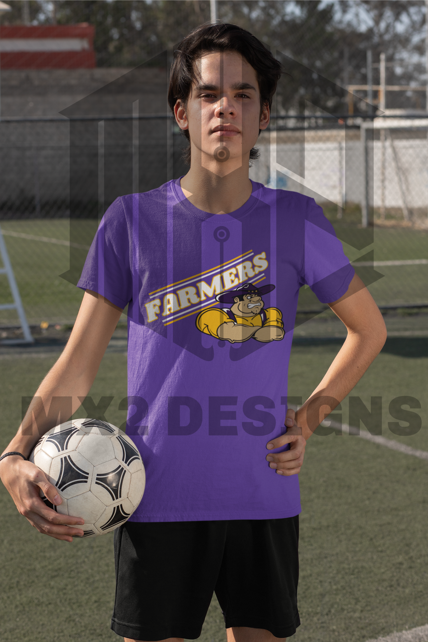 Farmers with Farmer Joe Shirt – Rustic Farm Life Graphic Tee