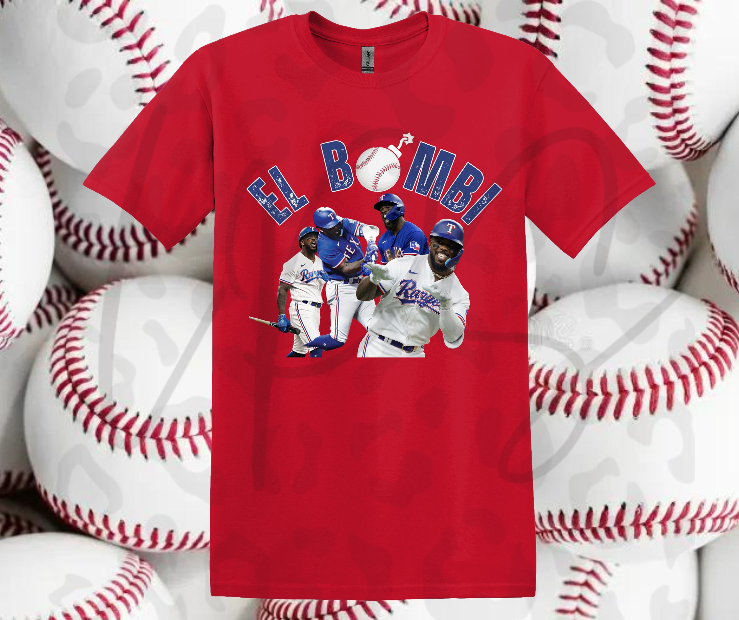 Rangers El Bombi Tee – Bold Texas Rangers Fan Shirt for True Believers