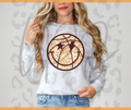 Smiley Basketball Crewneck – Where Court Side Energy Meets Cozy Good Vibes
