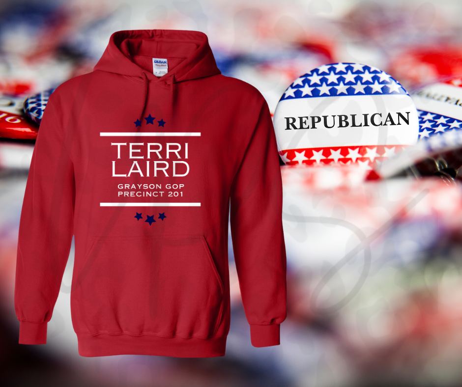 Terri Laird Hoodie – Cozy Personalized Sweatshirt