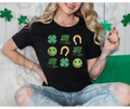St. Patrick's Day Horseshoe Tee – Lucky Never Looked This Good on Anyone