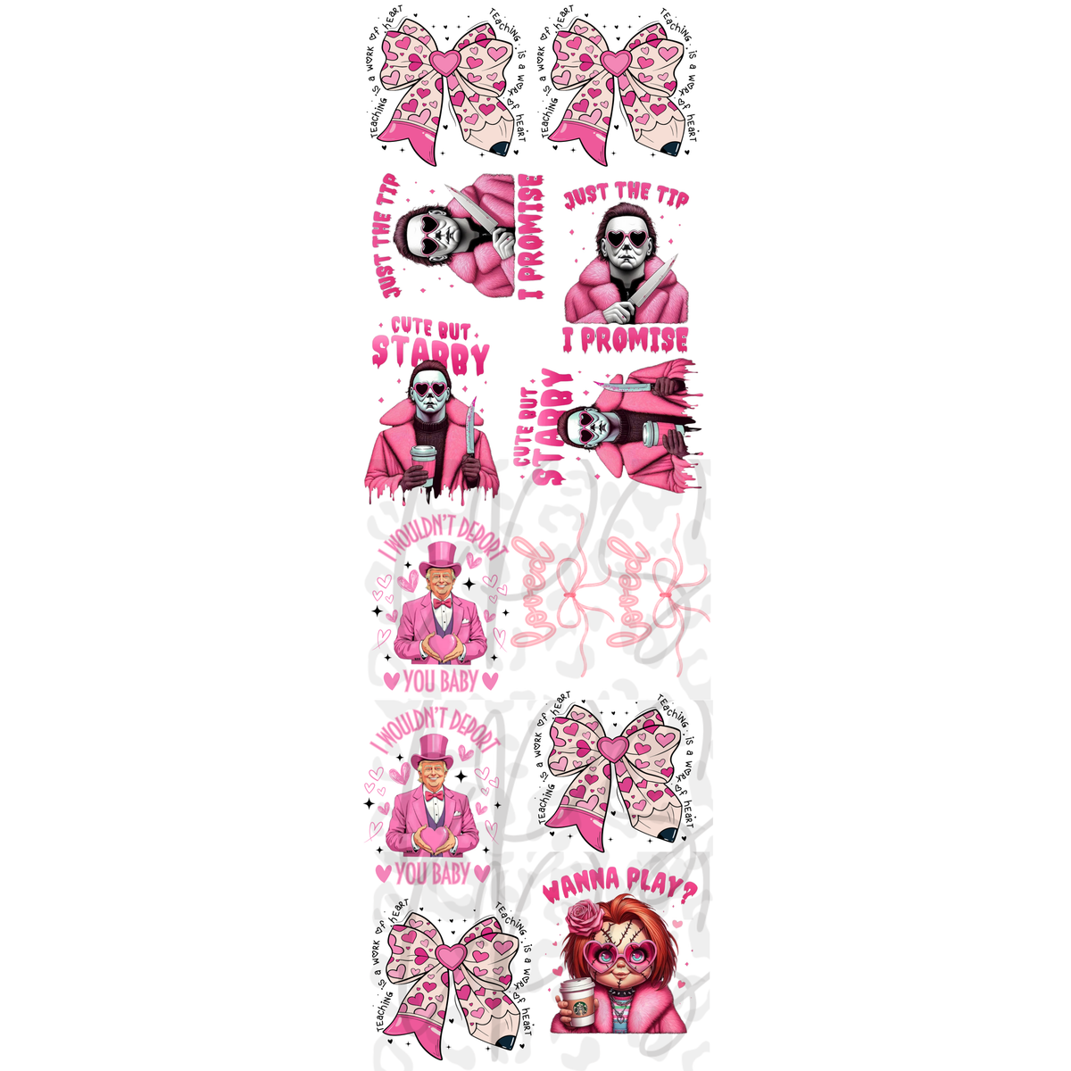 Valentine’s Gang Sheet – Love Prints Made Easy