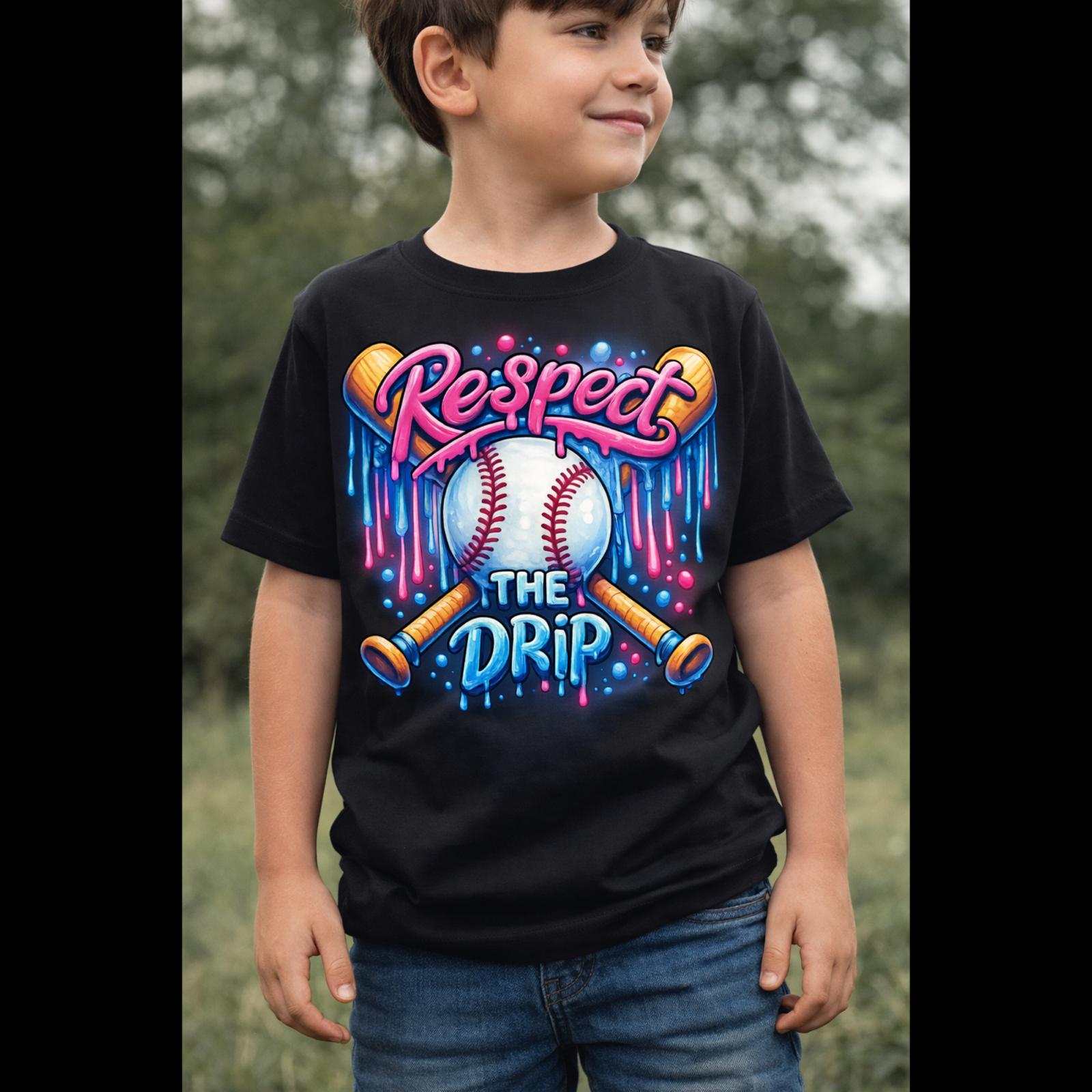 Melting Ice Cream Kids Shirt – Colorful Summer Graphic Tee