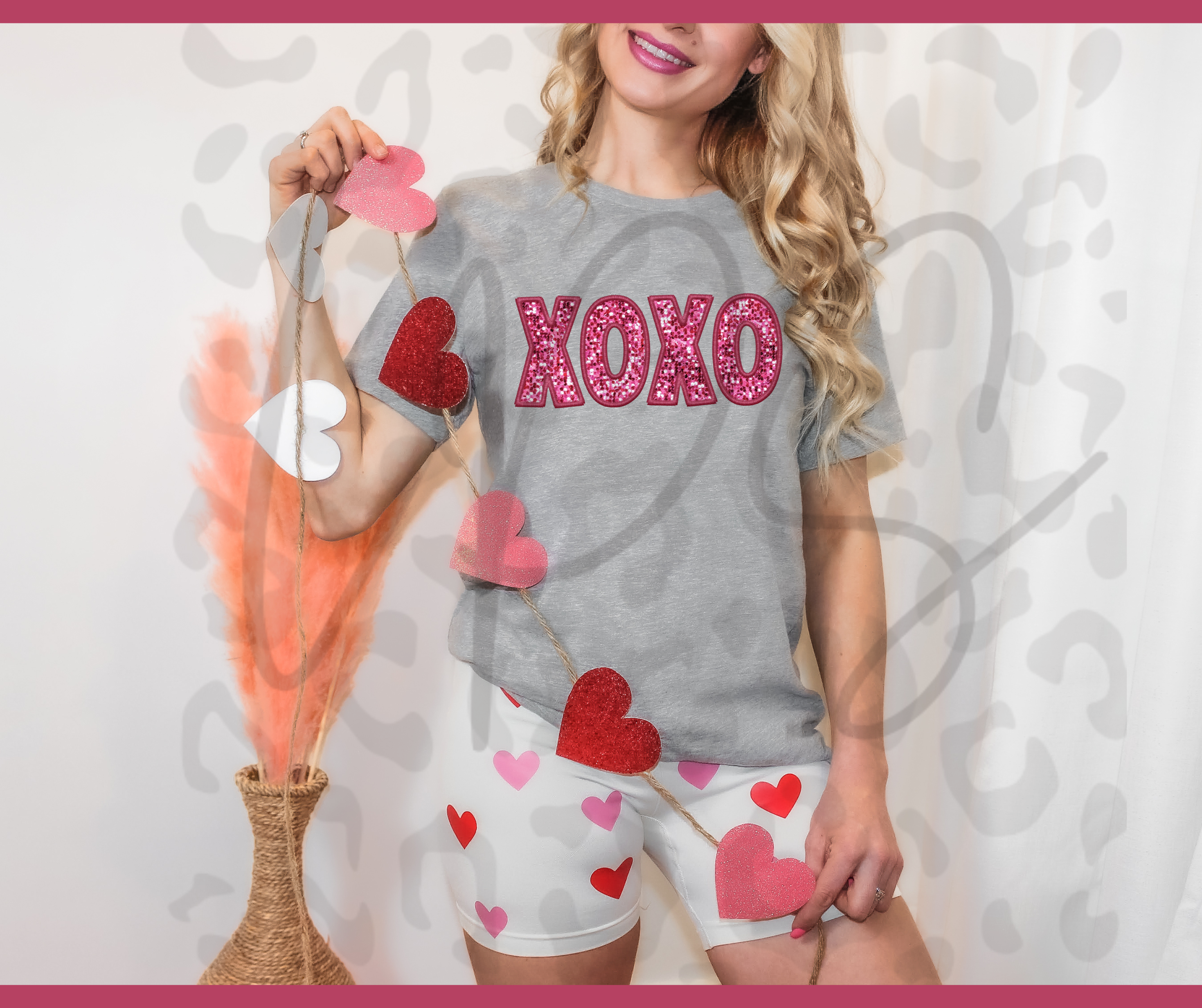 XOXO Hot Pink T-Shirt