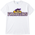 Farmersville farmer joe camo — adult Gildan Softstyle 64000, White