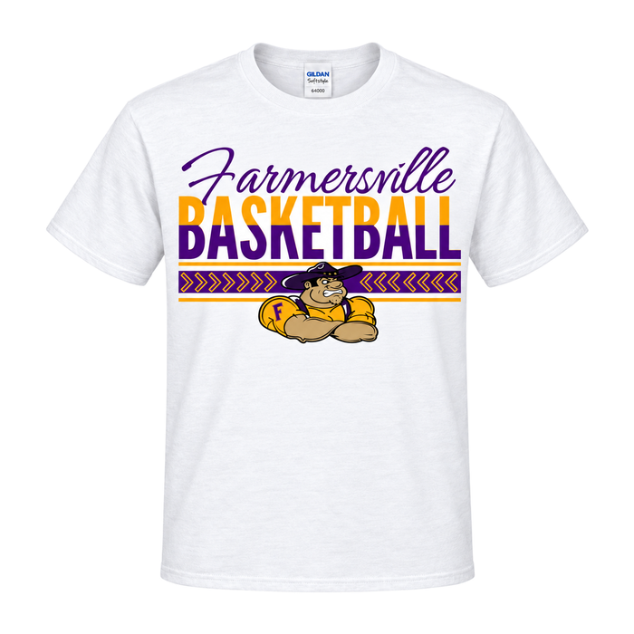 Farmersville Basketball Tee - Adult, Youth & Toddler