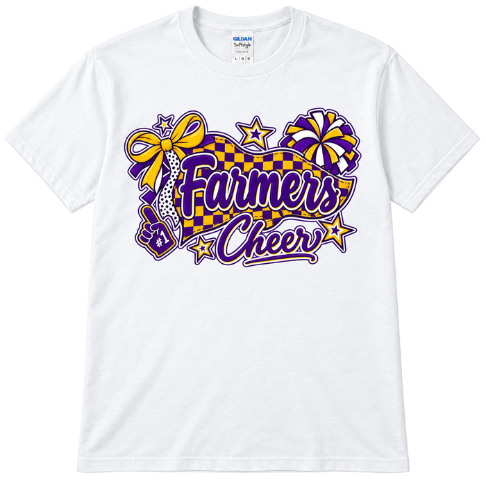 Farmersville Farmers Cheer Tee – Adult, Youth & Toddler