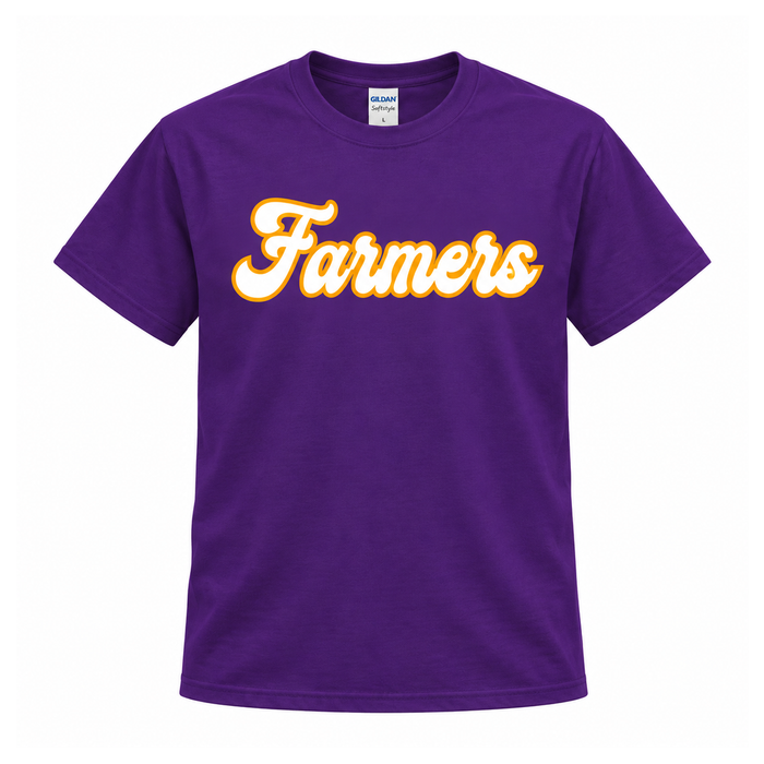 Farmersville Farmers Script Tee – Adult, Youth & Toddler