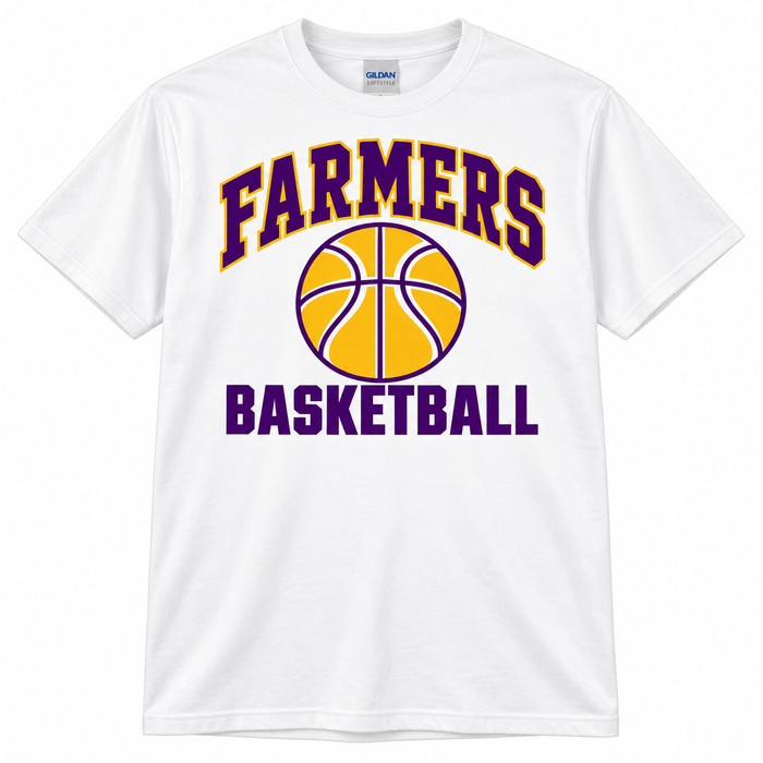 Farmersville Farmers Varsity Basketball Tee – Adult, Youth & Toddler