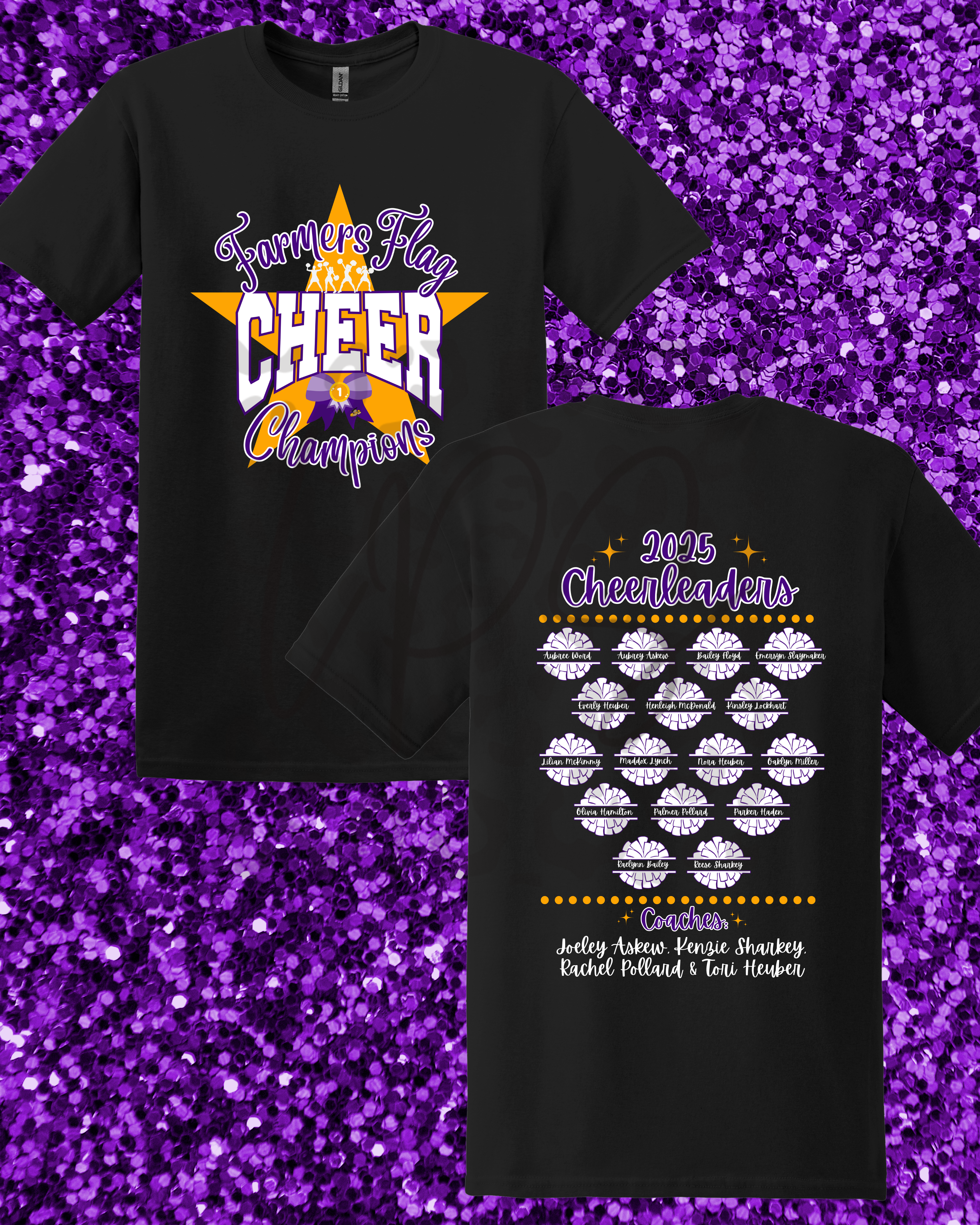 Farmers Flag Cheer Champions Shirt – Celebrate Team Spirit Tee