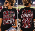 #5 Is My Favorite Player Football Shirt – GOATED Game Day Tee – Custom Player Number Football Mom Shirt