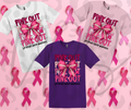 Pink Out Football Bow Tee – Game Day Glam That Scores for a Powerful Cause