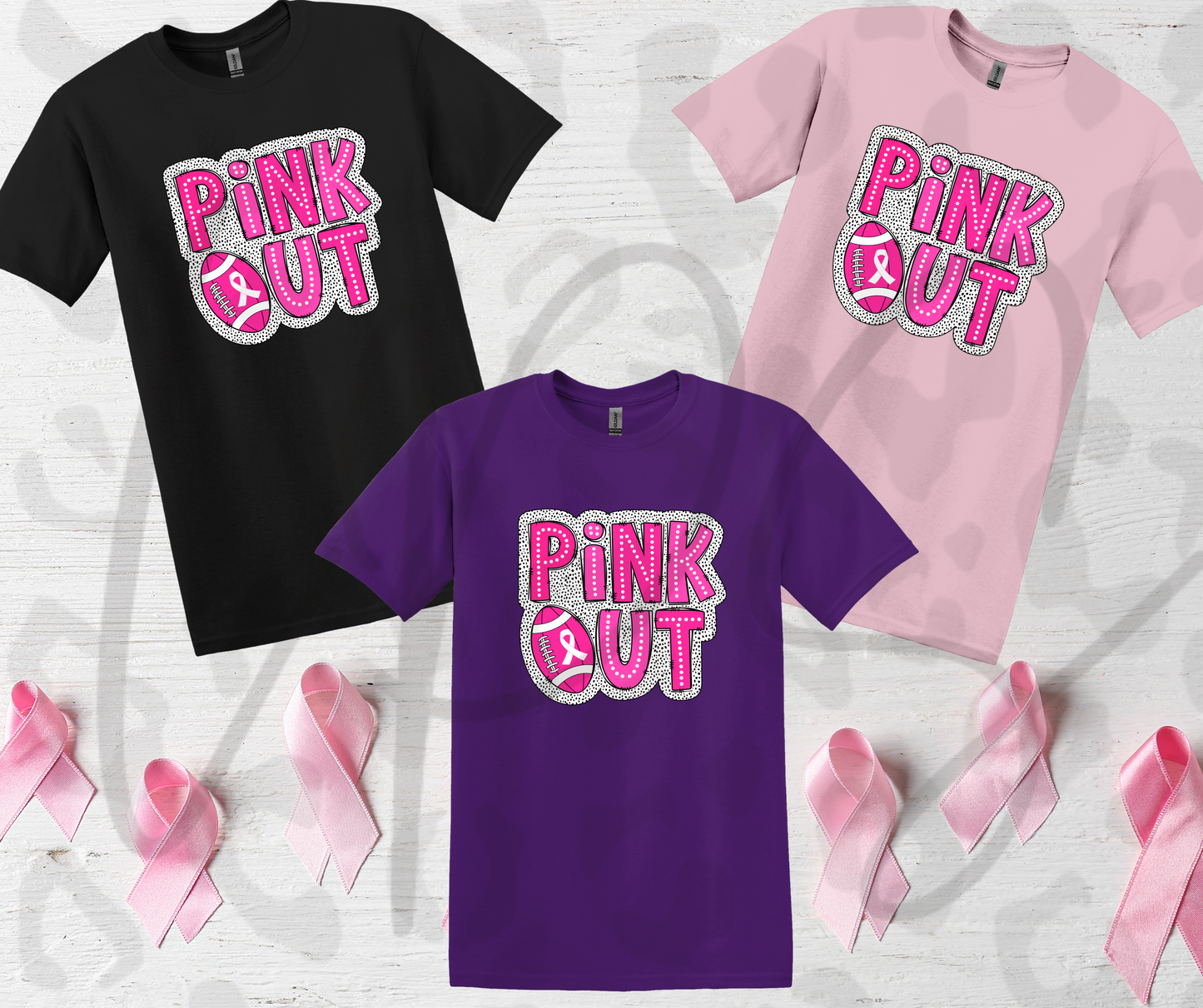 Pink Out Polka Dot T-Shirt