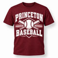 Princeton Panthers baseball tee retail mockup