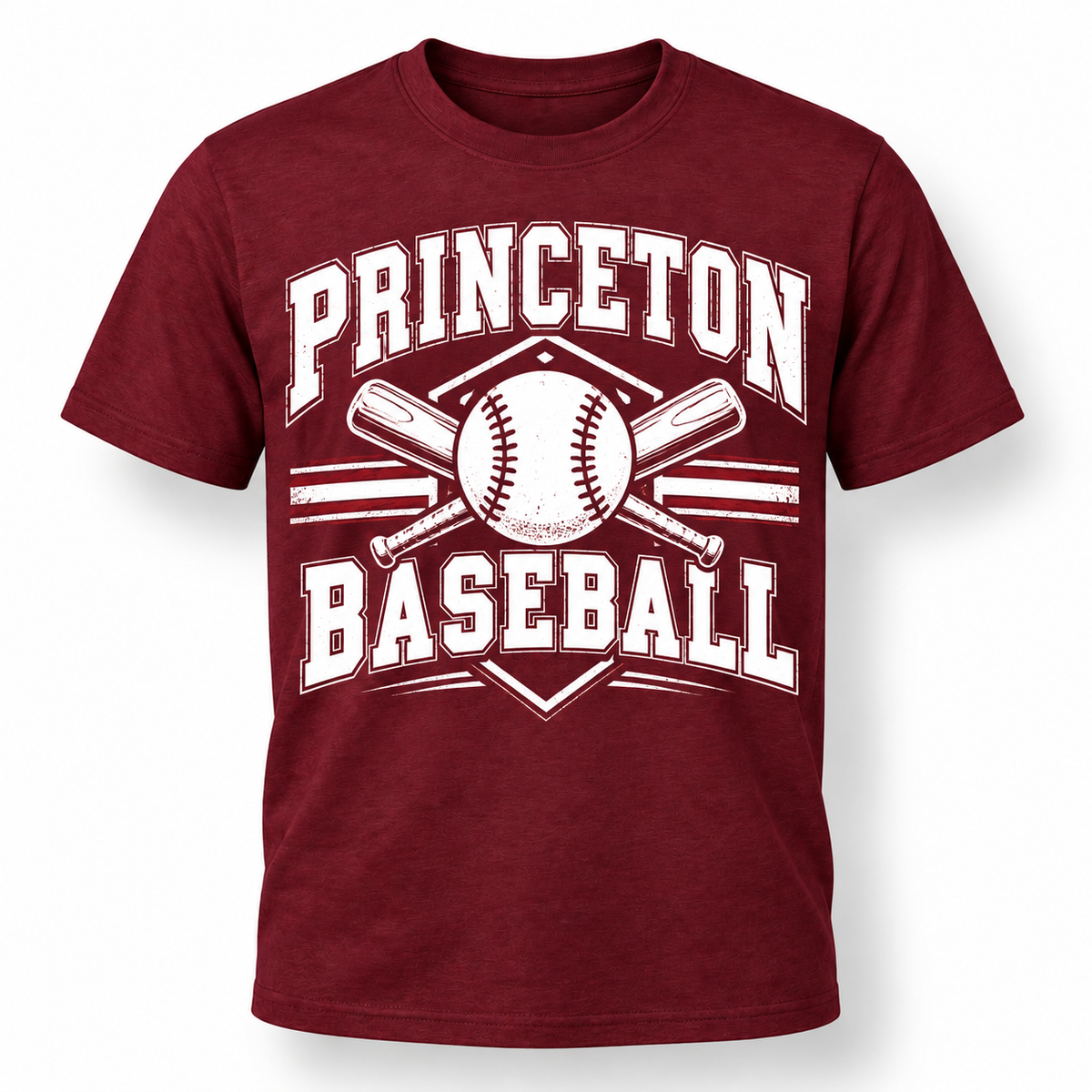 Princeton Panthers baseball tee retail mockup