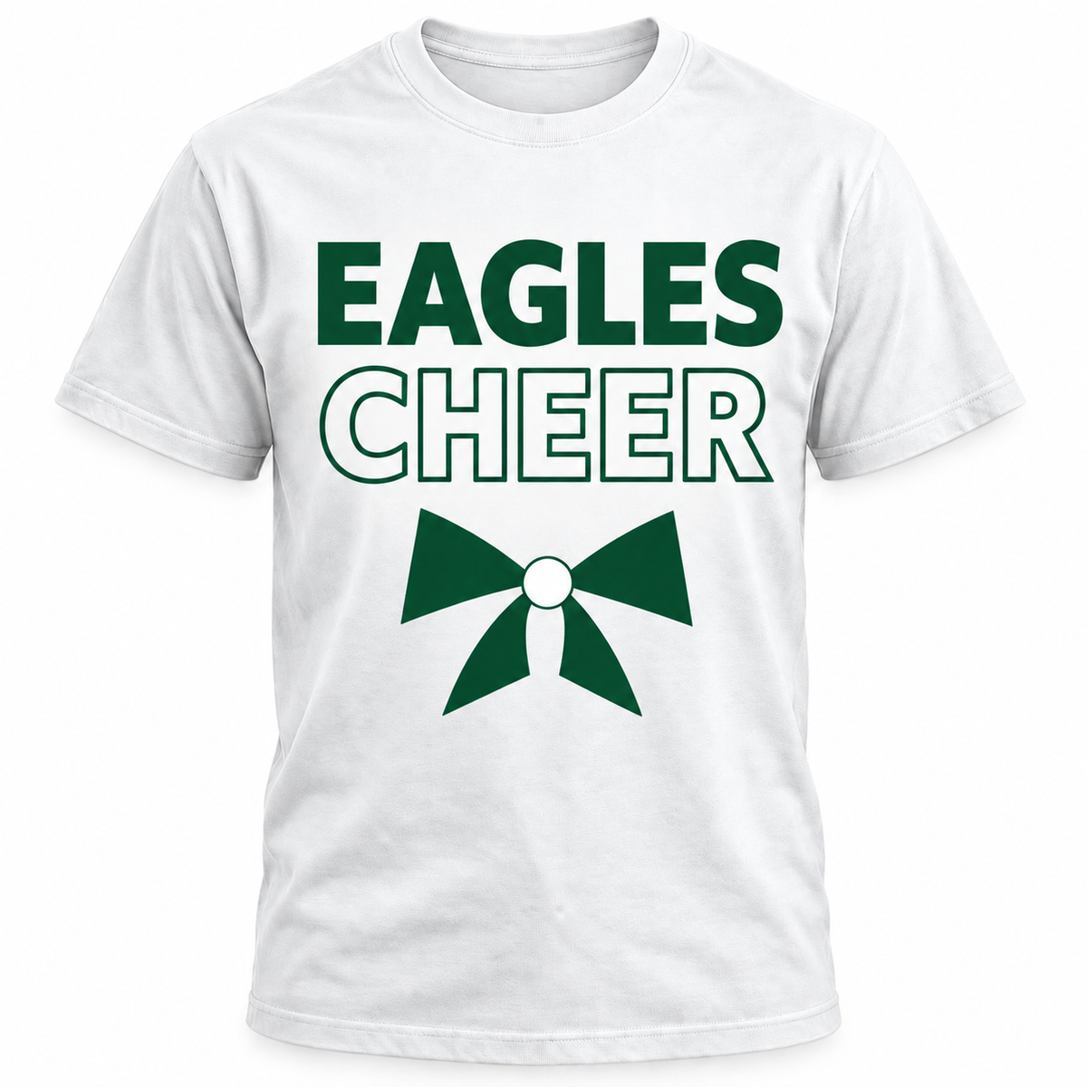 Prosper Eagles cheer tee in white