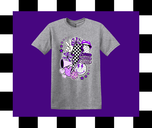 Retro-Disco Cheer Shirt