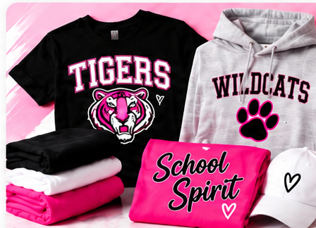 School spirit apparel