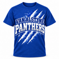 Van Alstyne Panthers blue spirit tee retail mockup